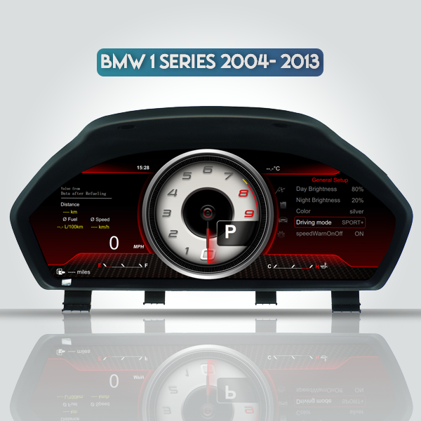 BMW 1 SERIES E87 E88 E98 2004 - 2012 DIGITAL SPEED...