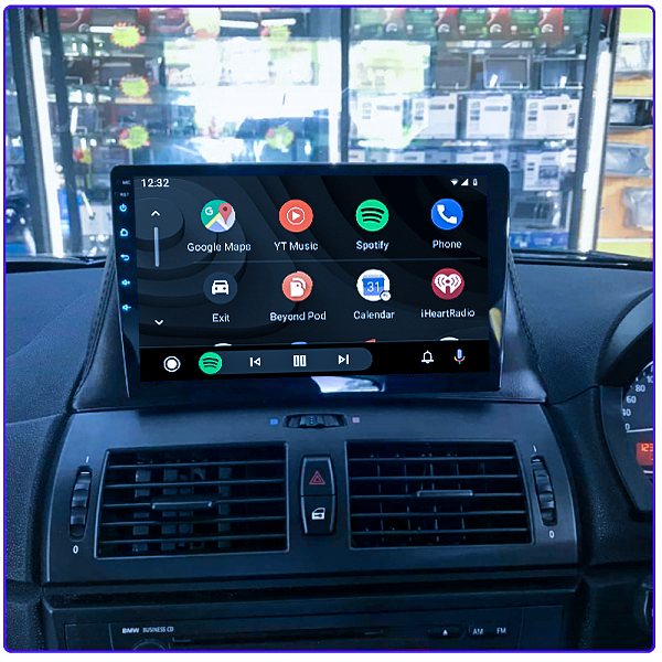 BMW X3 SERIES E83 9 INCH 2004-2010 – ANDROID APPLE CARPLAY CAR STEREO NAVIGATION IN-DASH HEAD UNIT - ULTRA-PREMIUM SERIES