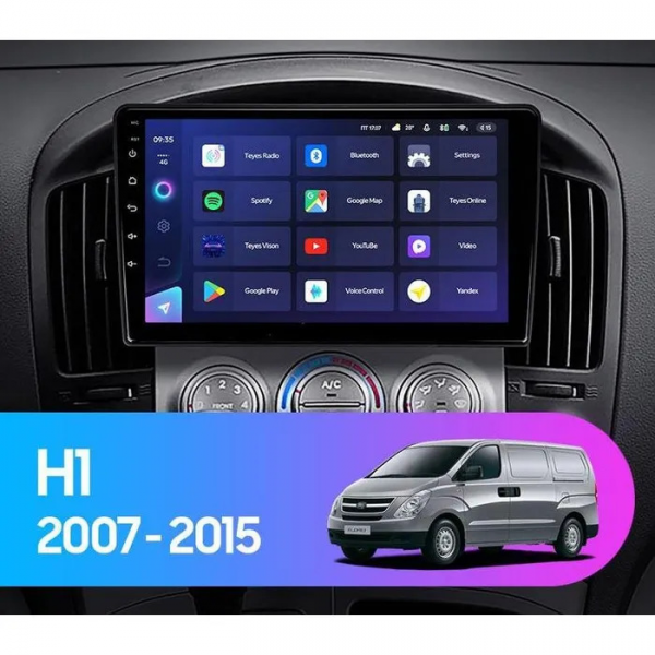 Hyundai H1 2007 - 2015 9 Inch ANDROID CARPLAY NAVIGATION GPS BLUETOOTH RADIO