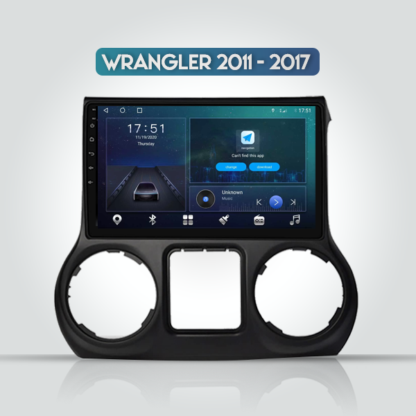 Jeep Wrangler 2011 - 2017 10.1 Inch Android Multim...