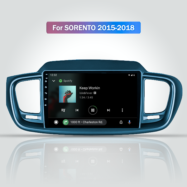 Kia Sorento 2015 - 2018 9 Inch Android Navigation Multimedia Radio 