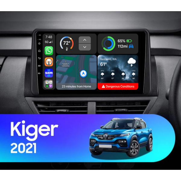 Renault Kiger 2020 - 2022 9 Inch Android Premium M...