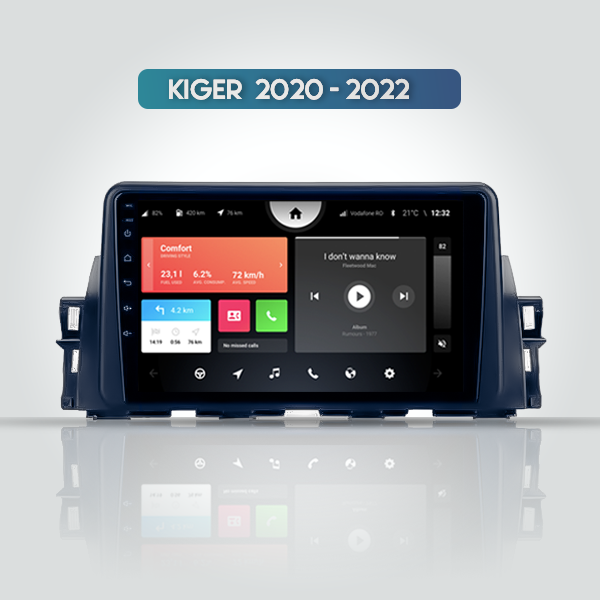 Renault Kiger 2020 - 2022 9 Inch Android Apple Carplay Navigation Radio 