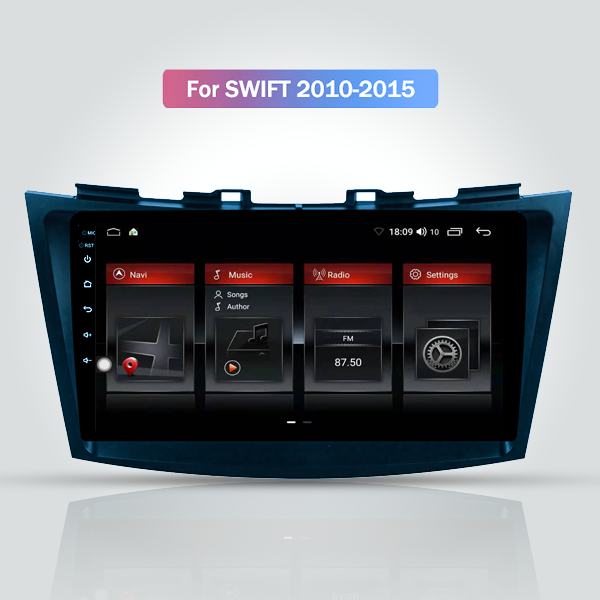 Suzuki Swift 2010 - 2015 Android Satnav Radio Touc...