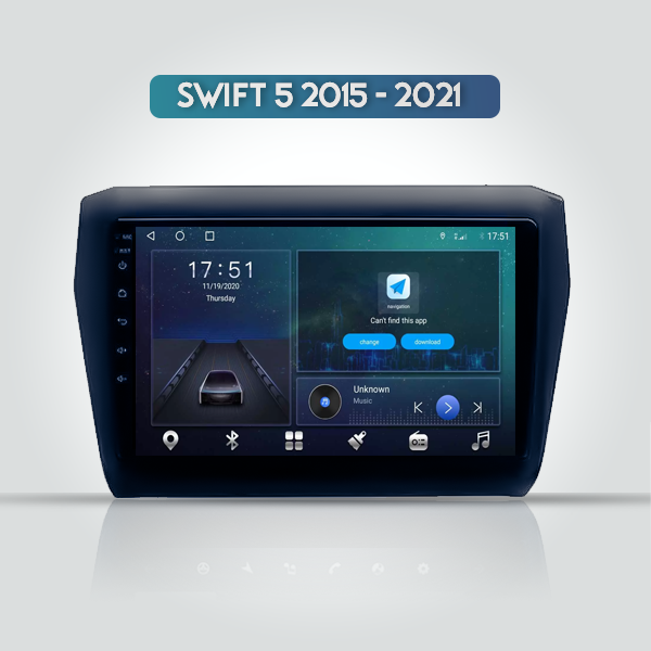 SUZUKI SWIFT 5 2015 - 2021 9 Inch ANDROID MULTIMED...