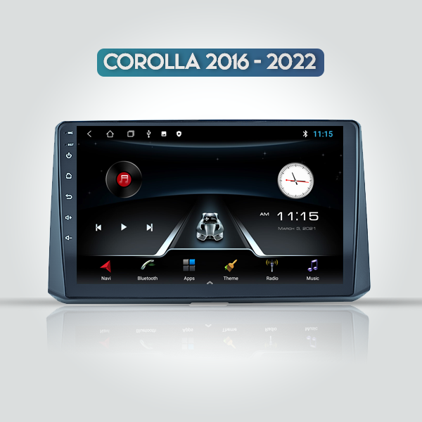 Toyota Corolla Cross 2016 - 2022 10 Inch Android T...