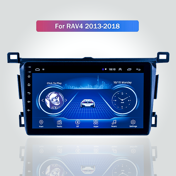 Toyota RAV-4 2013 - 2018 9 Inch Android Satnav Rad...