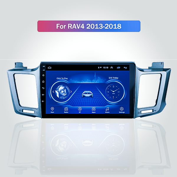 Toyota Rav-4 2013 - 2018 10.1 Inch Android Satnav ...