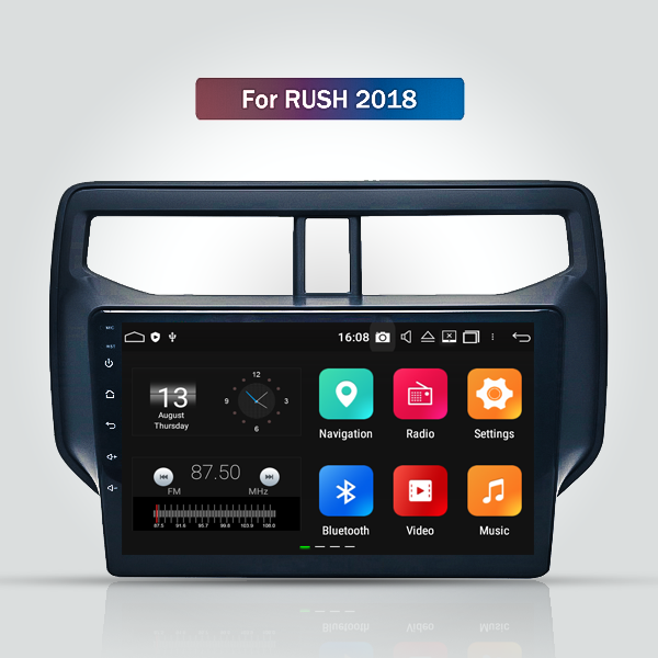 Toyota Rush 2018 - 2021 9 Inch Android Car Audio Sound System