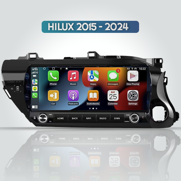 TOYOTA HILUX 2015 - 2024 12.3 INCH ANDROID APPLE C...